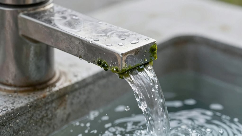 detect biofilm through visible signs