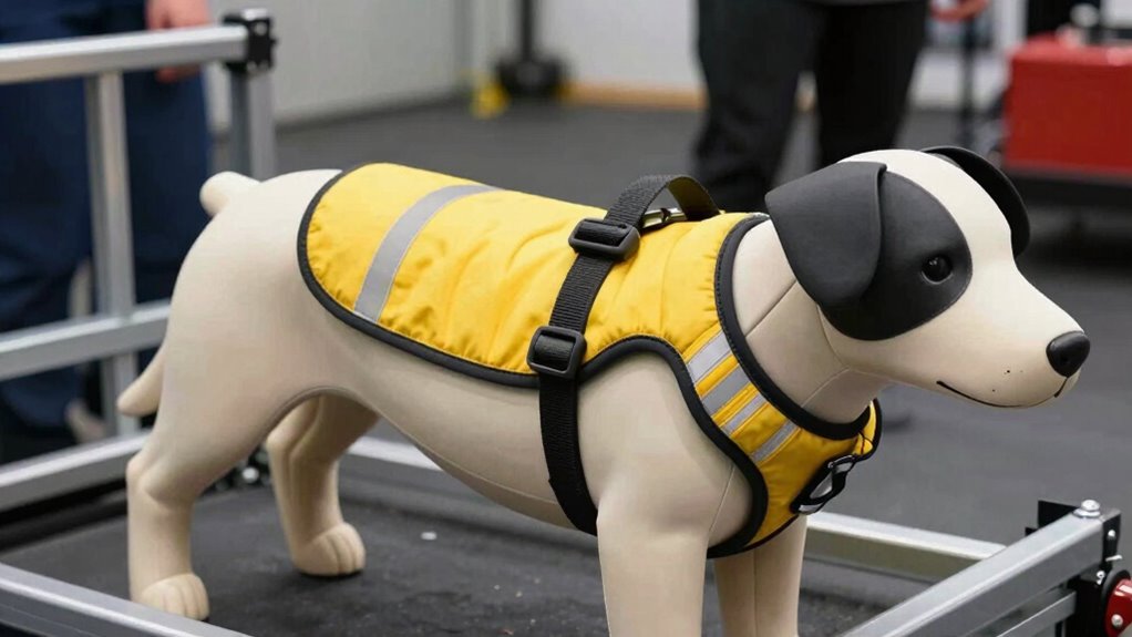 dog harness crash testing standards