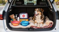 dog travel emergency checklist