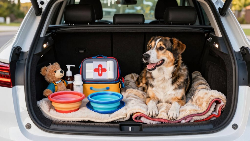 dog travel emergency checklist