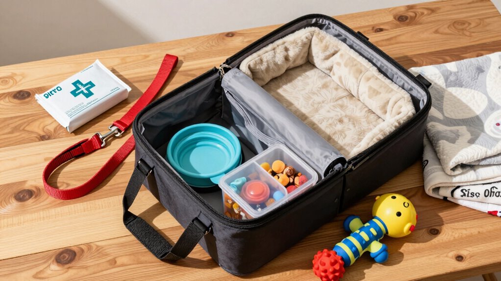 dog travel packing essentials