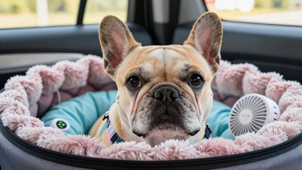 dog travel temperature safety
