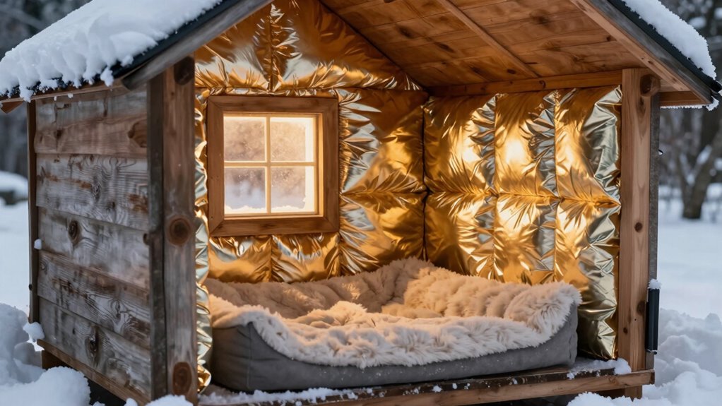 effective insulated dog shelter