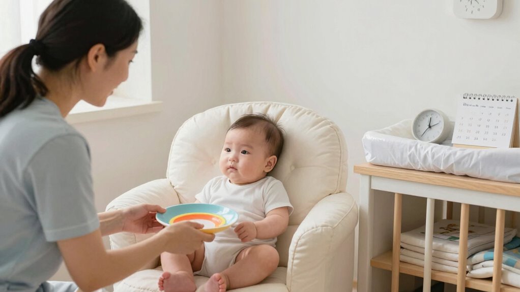 establish gentle feeding routines