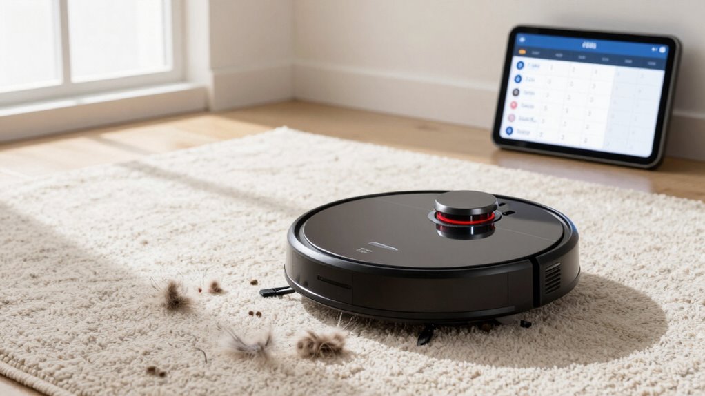 fur detection and adaptive cleaning