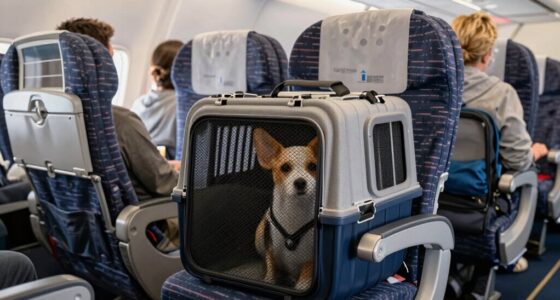 in cabin dog travel guidelines