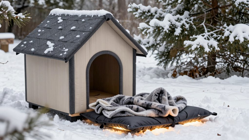 indoor and insulated shelter