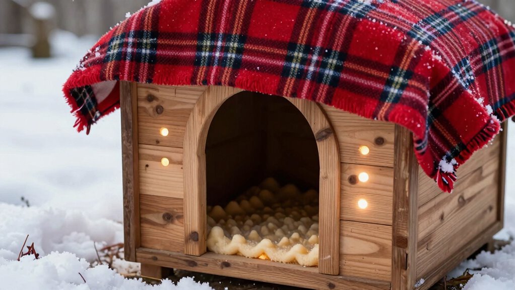 insulate dog house effectively