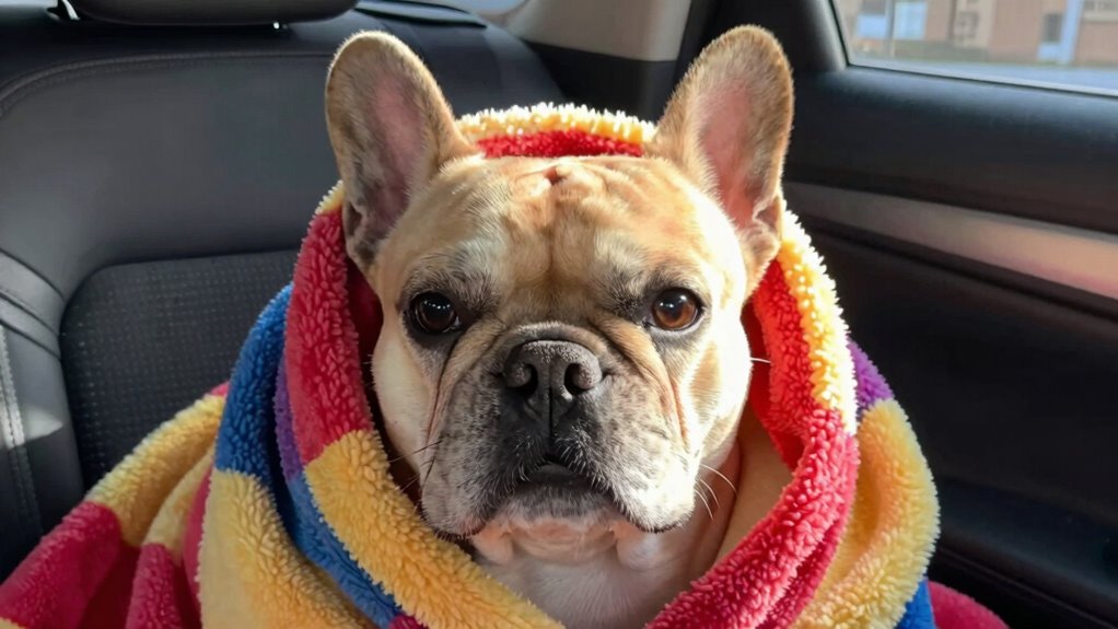 keep french bulldog warm