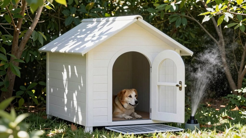 misting reflective covers mats