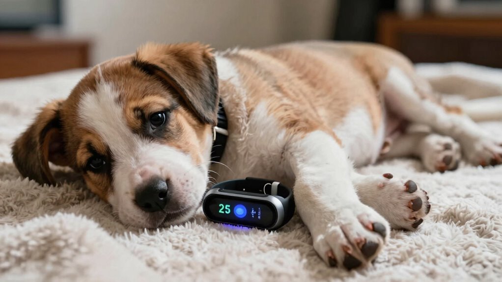 monitor puppy activity consistently