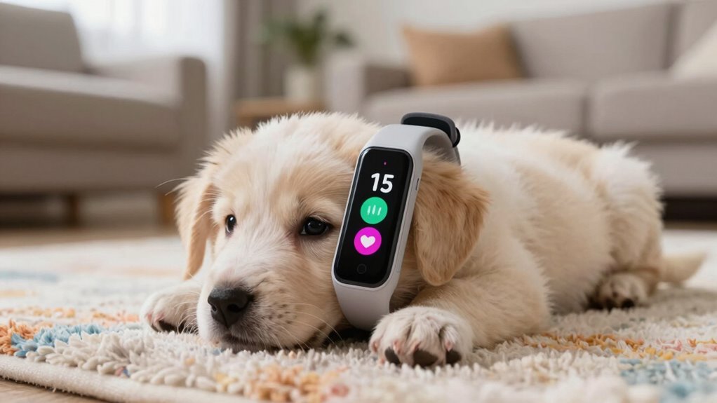 monitor puppy activity levels