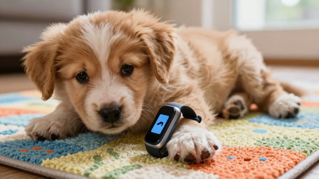 monitor puppy activity levels