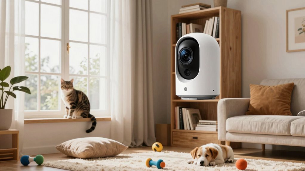 optimal pet camera placement