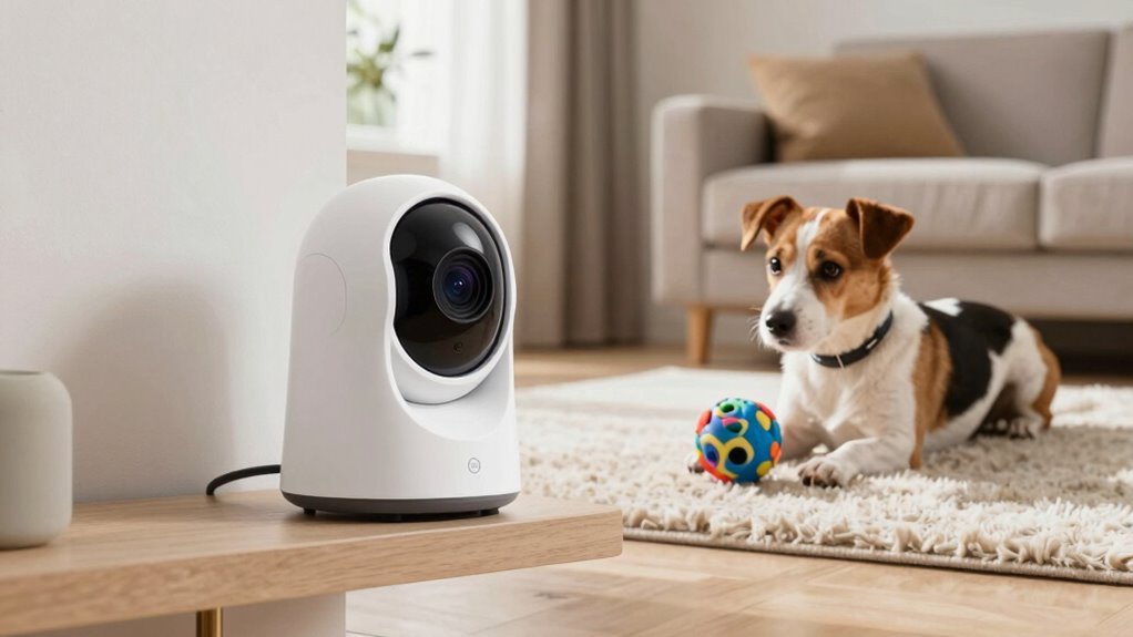 optimal pet camera positioning