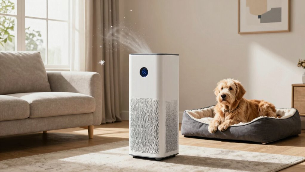 optimal placement for air purifiers