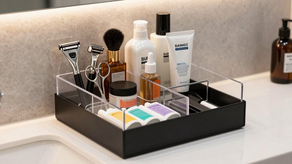 optimize bathroom storage efficiency