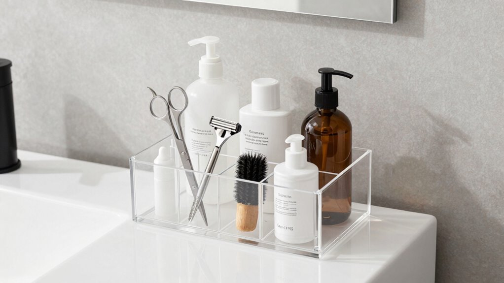 organize declutter label maintain