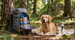 organized camping with pets