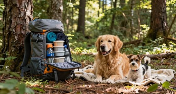organized camping with pets
