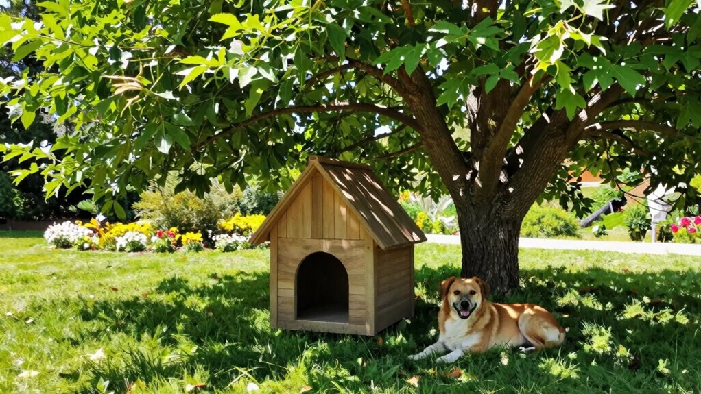 outdoor dog shade solutions