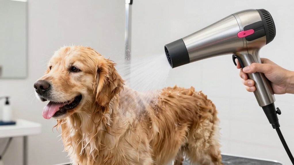 powerful efficient pet drying