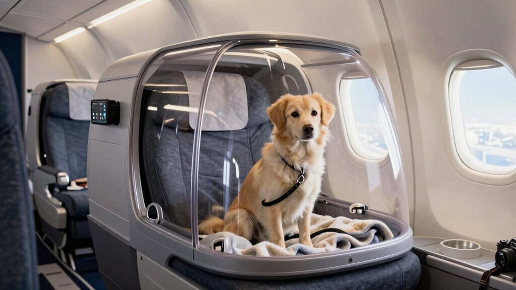 prepare dog for flight