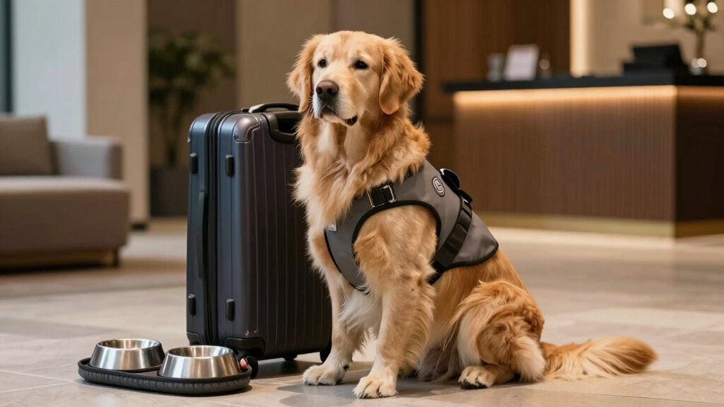 prepare dog for hotel