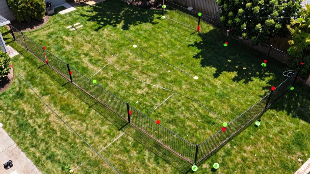 proper fence layout ensures safety