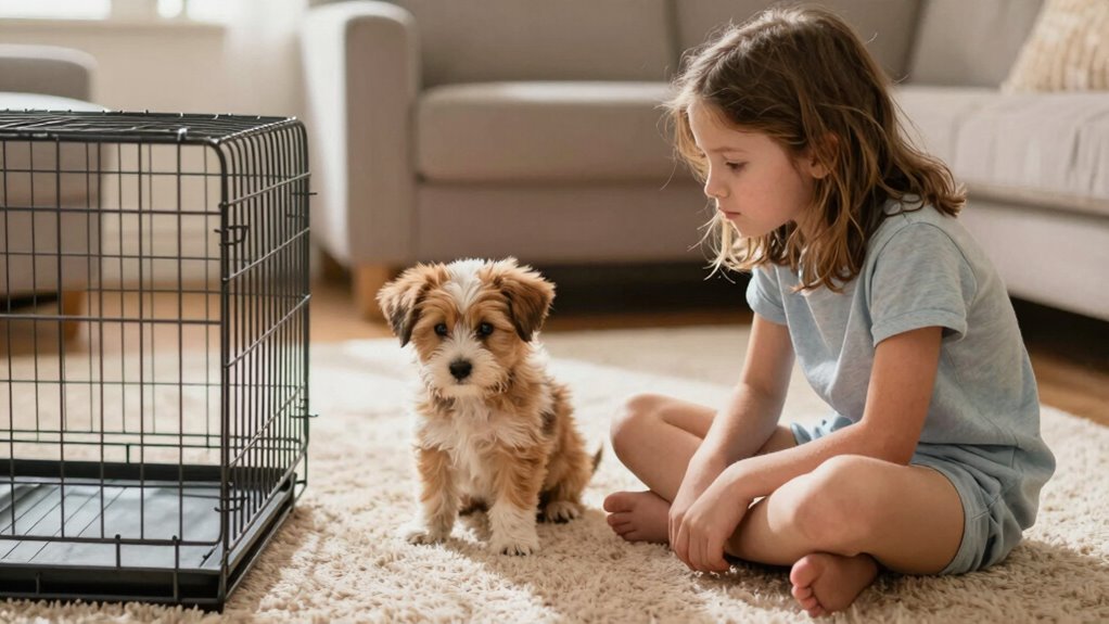 puppy crate regression adolescence