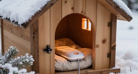 safe heating for dog houses