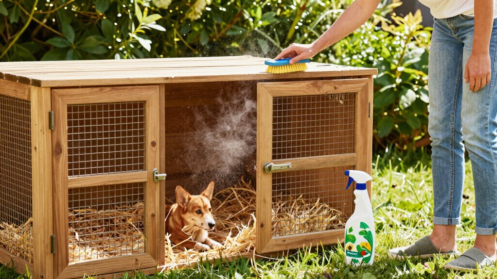 safe natural kennel cleaning