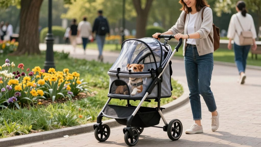 safe respectful stroller use