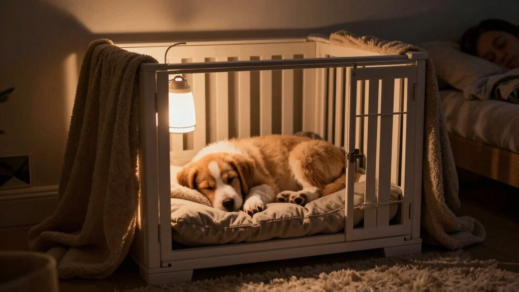 secure comfortable crate environment