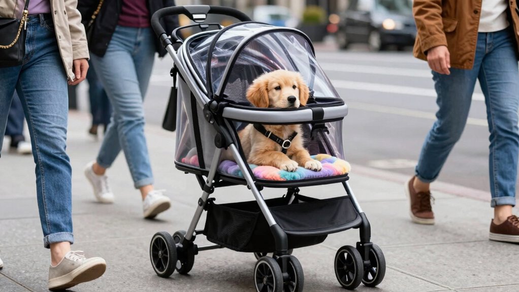 secure comfortable safe stroller