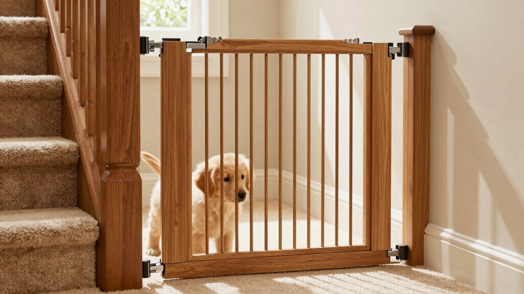 secure gates supervise dogs
