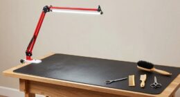 secure non slip grooming surface