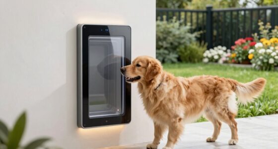secure smart dog door