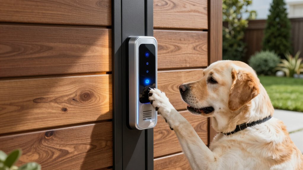 secure sturdy pet door locks