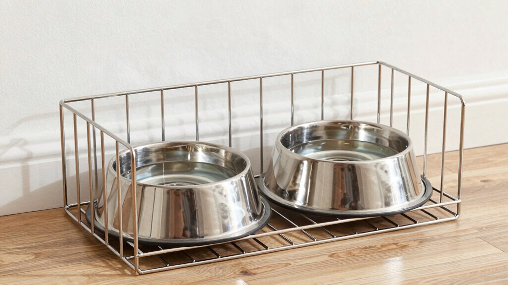 spill proof crate water bowls