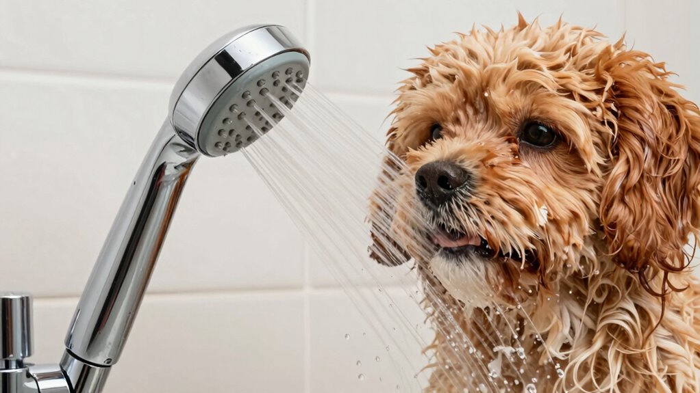 thorough rinse for double coats