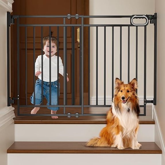 adjustable auto close gate