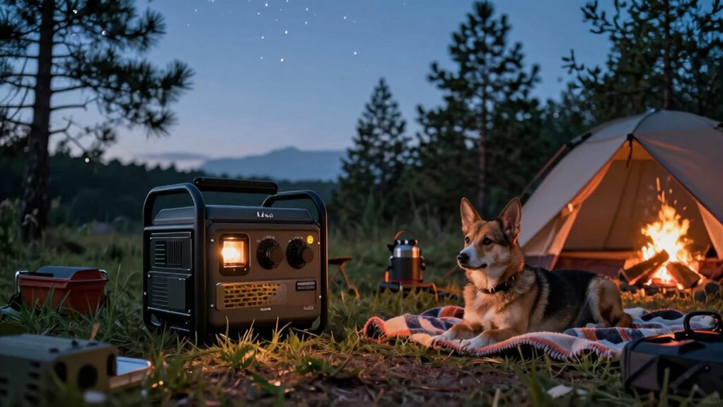 camping generator options