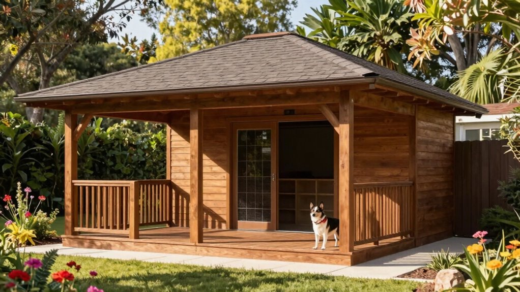 comfortable weatherproof accessible shelter