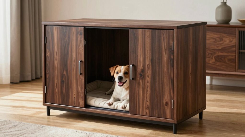 dog crate furniture options