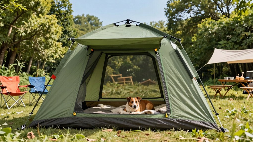 dog friendly camping tent considerations