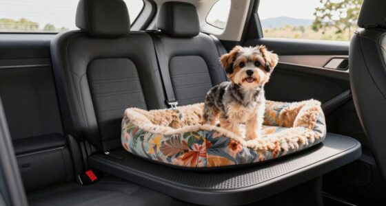 dog rear seat extension