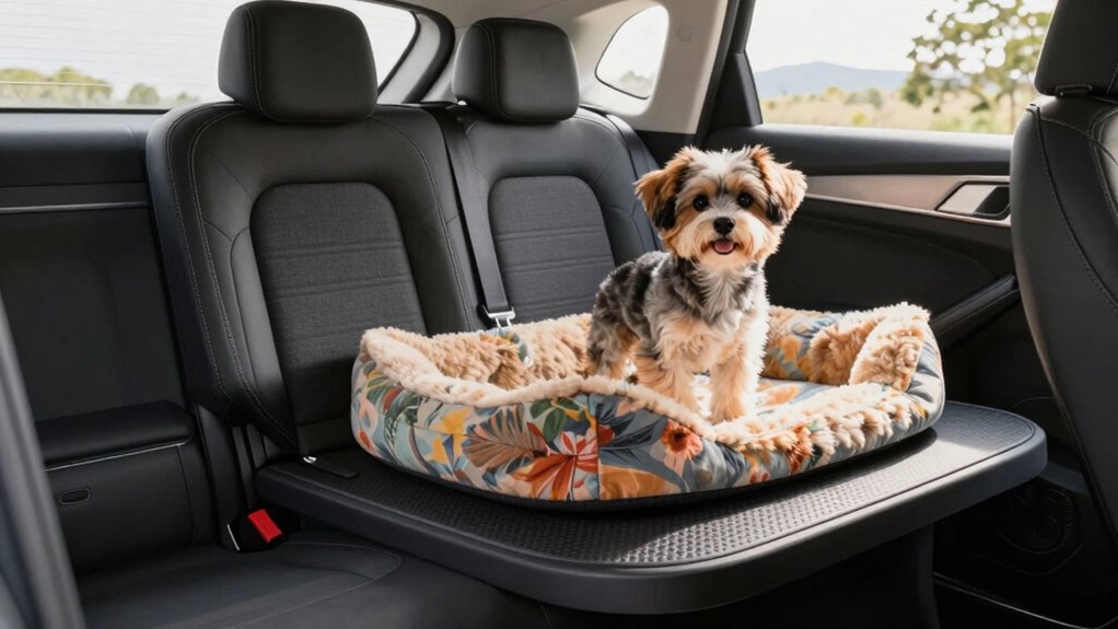 dog rear seat extension