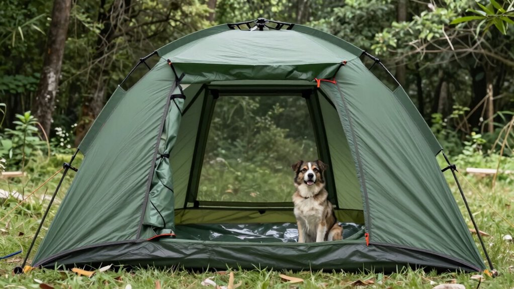durable easy clean pet tent