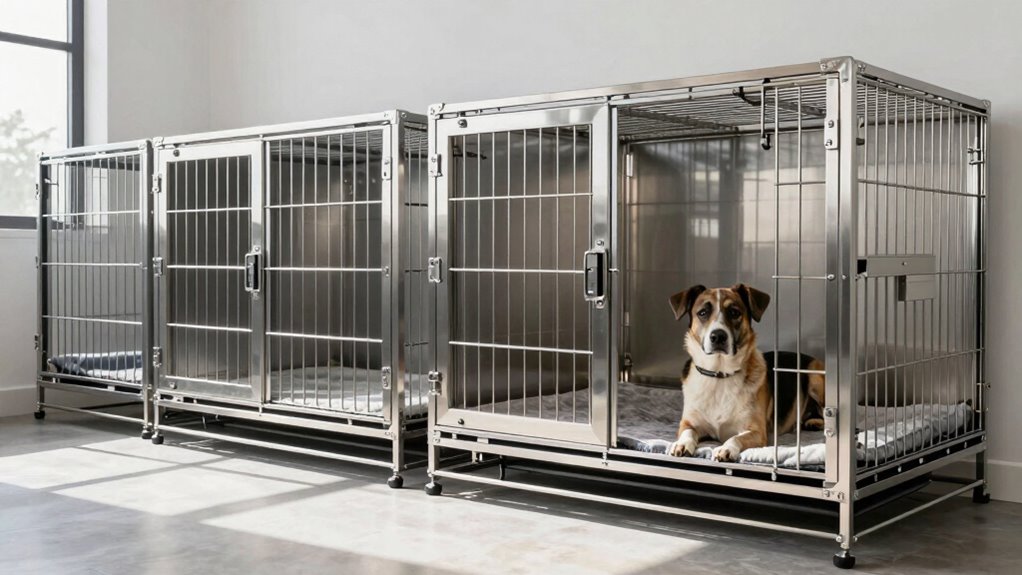 heavy duty medium dog crates